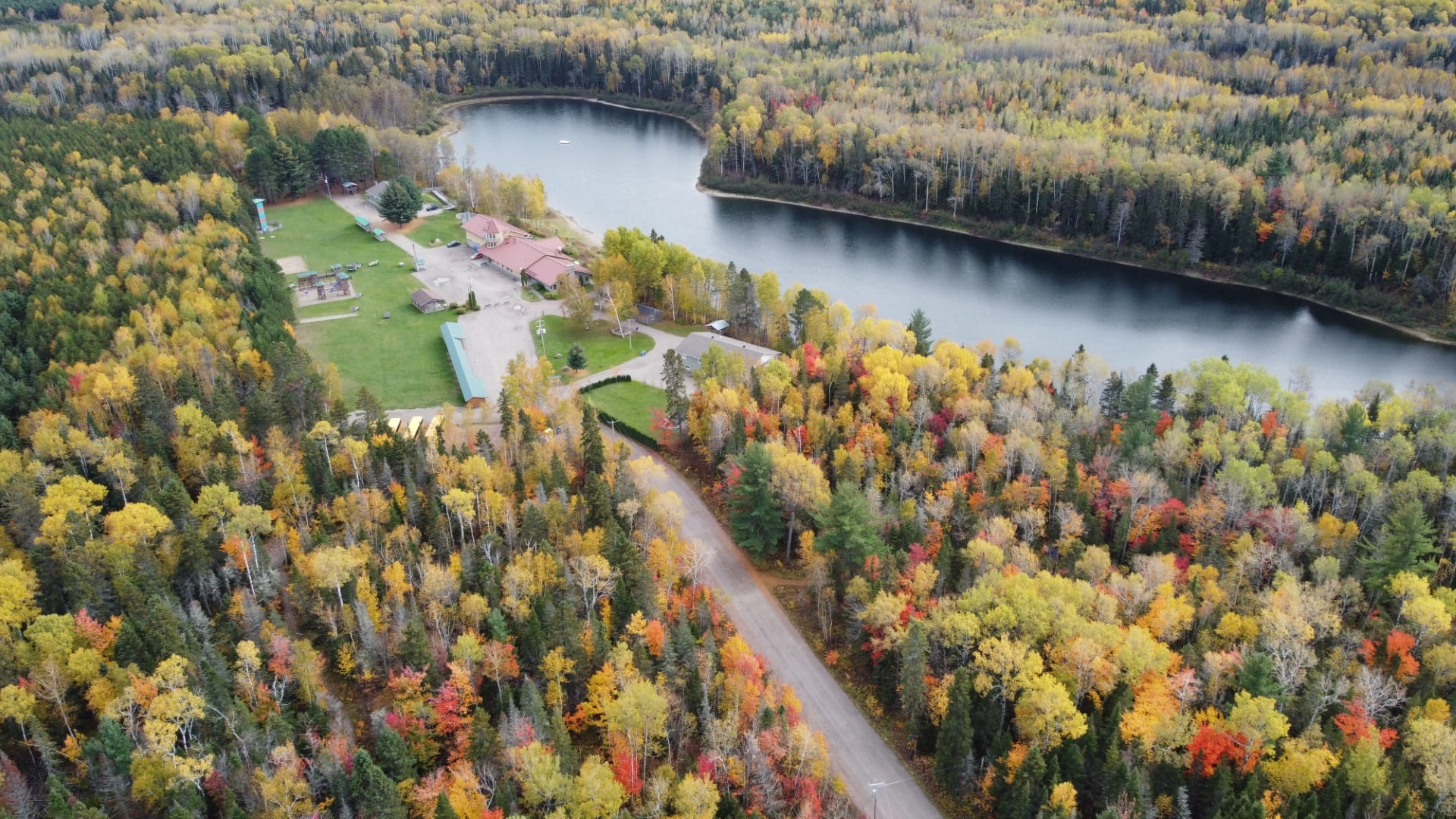 lac pouce vue de haut