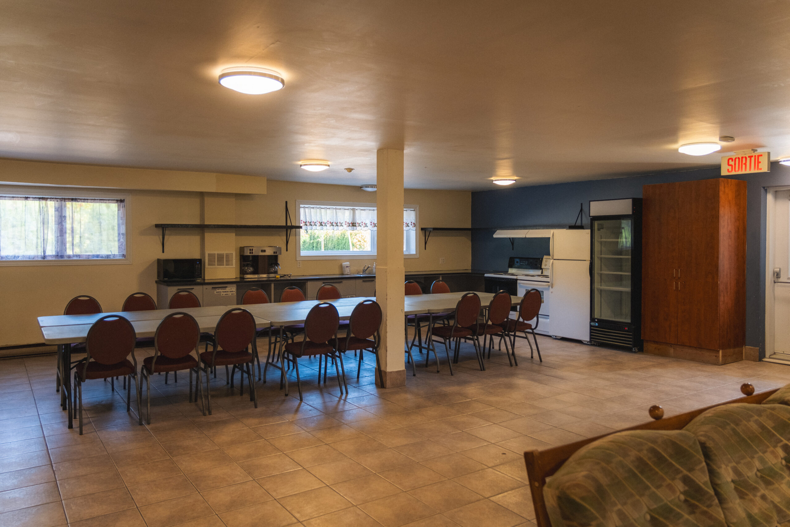 cuisine chalet Françoise-Simard